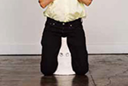 man posing
